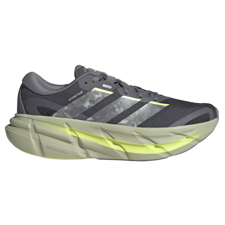 Adidas Mens Adistar 5 - Halo Green/Semi Frozen Lemon/Aurora Onyx - Neutral - AW26