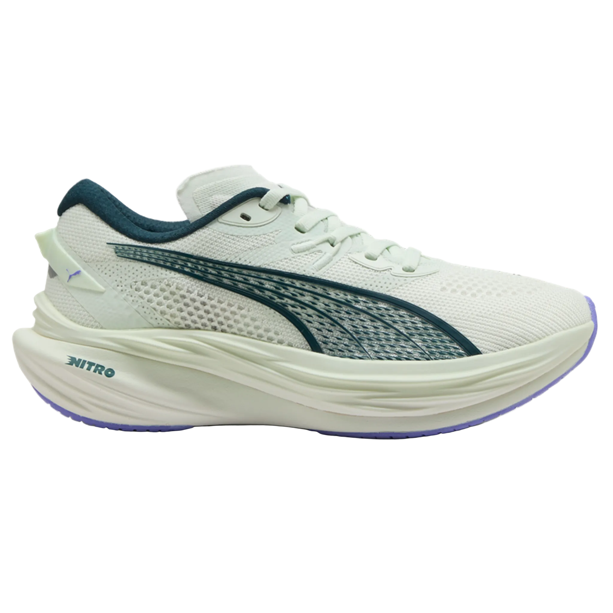 Puma Womens Deviate NITRO 3 - Sage Frost/Green Terrain - Neutral - AW25