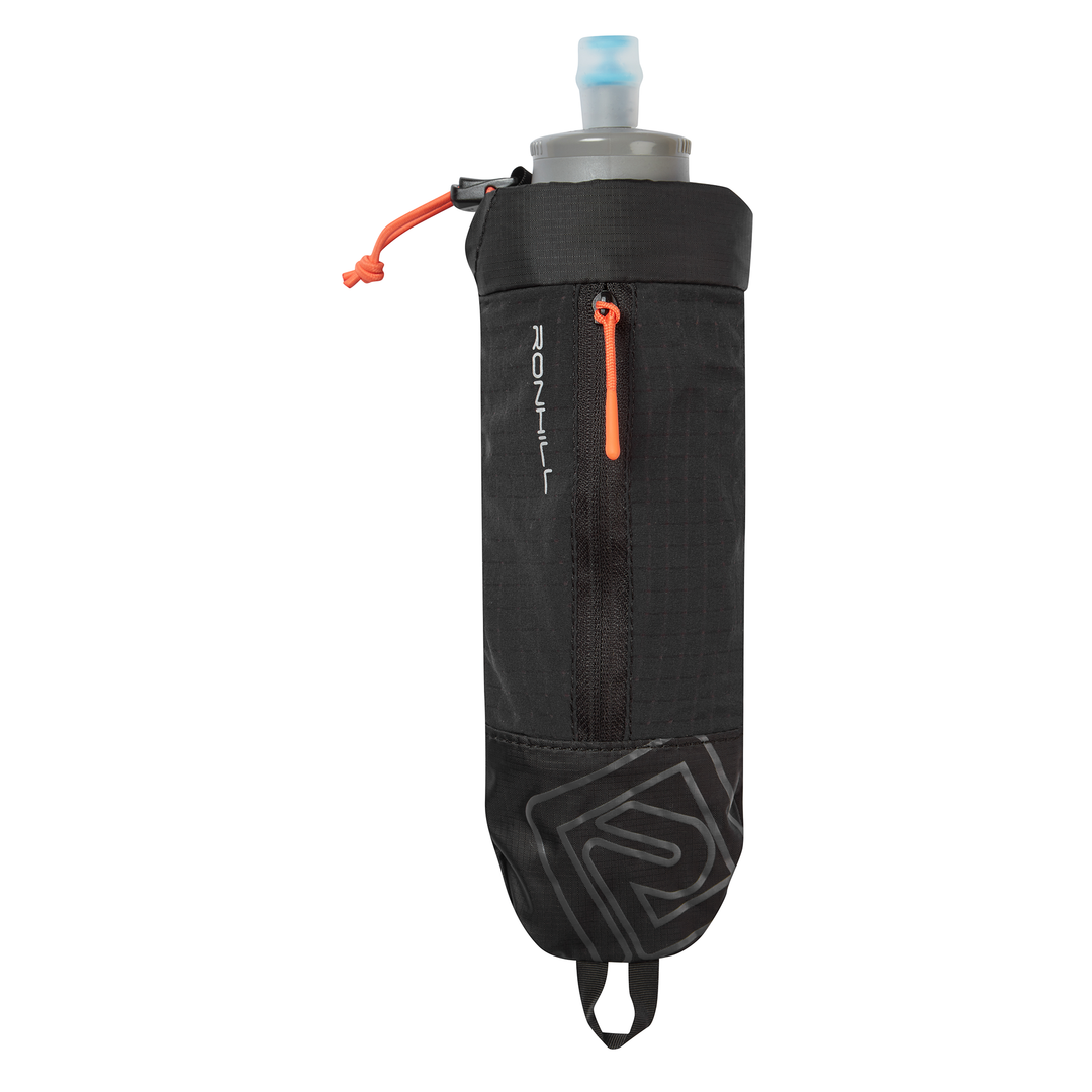 RonHill Soft Flask with Sleeve - Black/Ronhill Red