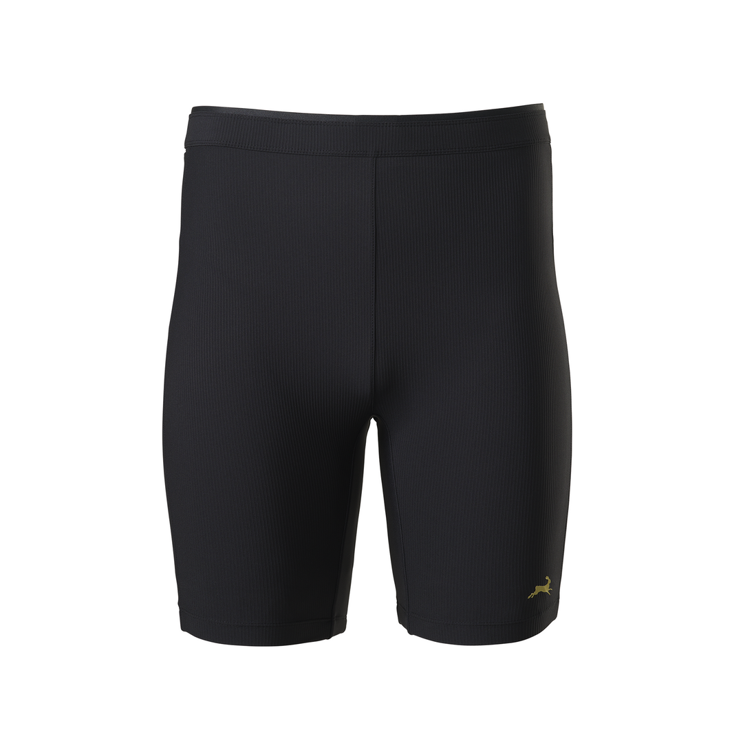 Tracksmith Mens Twilight Half Tights (Lined) - Black
