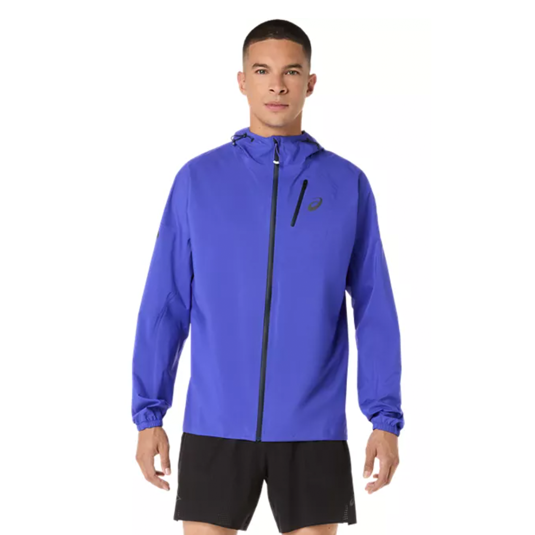 Asics Mens Fujitrail Elite Waterproof Jacket - Cobalt Burst