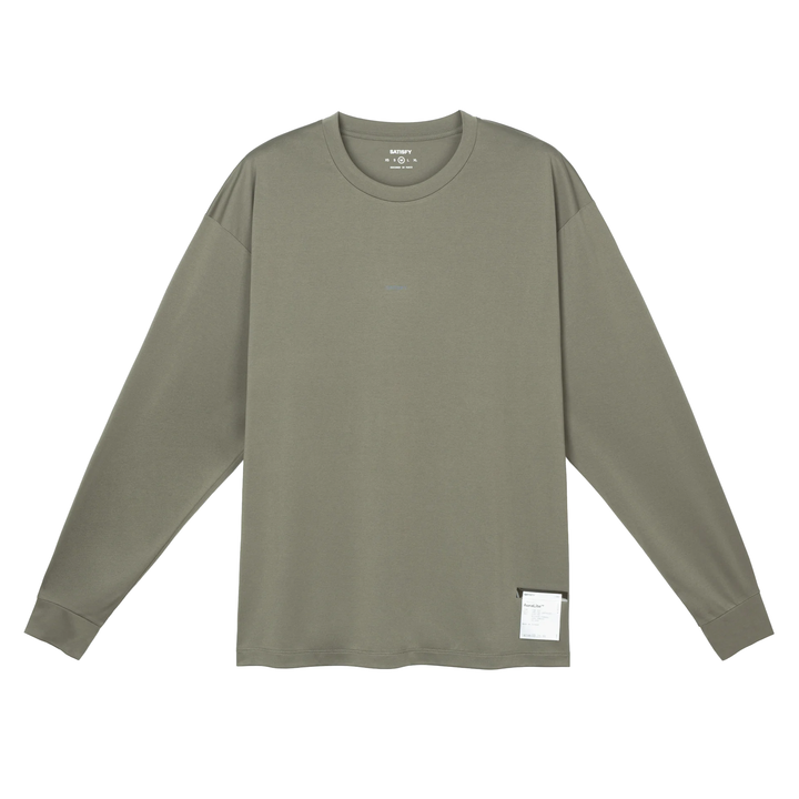 Satisfy Mens AuraLite Long Tee - Dusty Olive