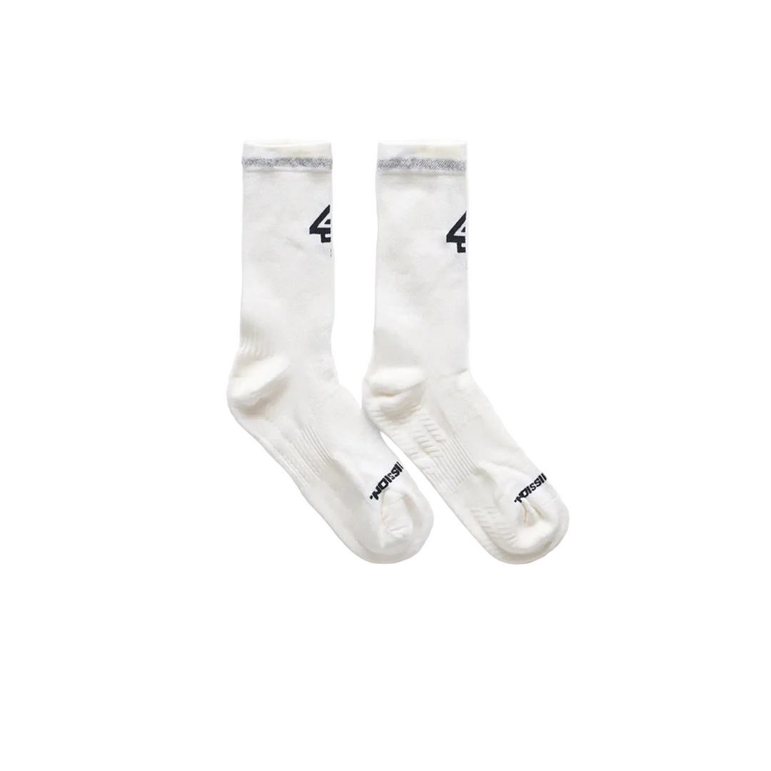 247 Represent Reflex Run Sock - Flat White - AW26