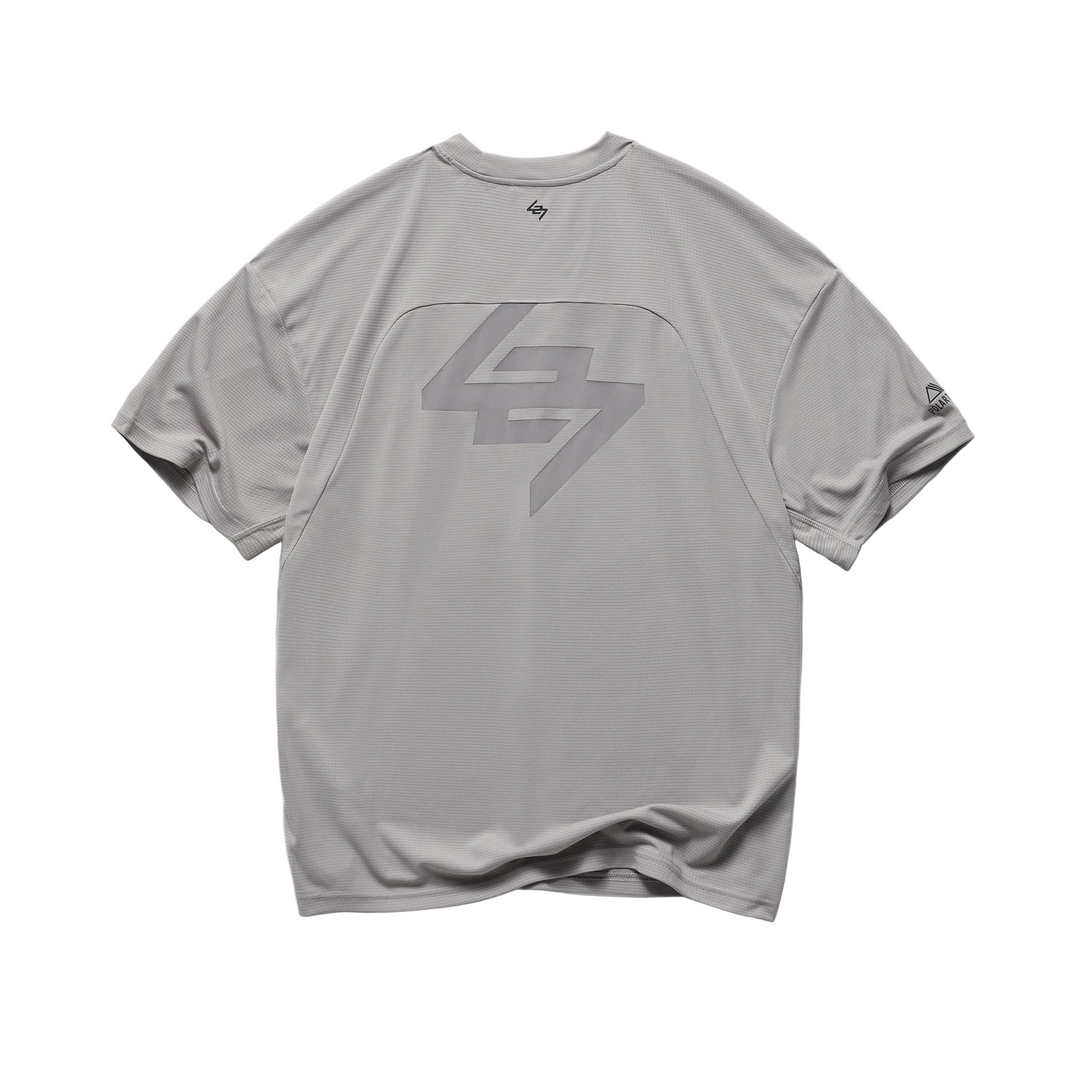 247 Represent Mens Power Dry Tee - Ash Grey - AW26