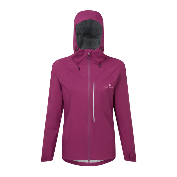 RonHill Womens Tech Storm Jacket - Blackcurrant/Orchid - AW26