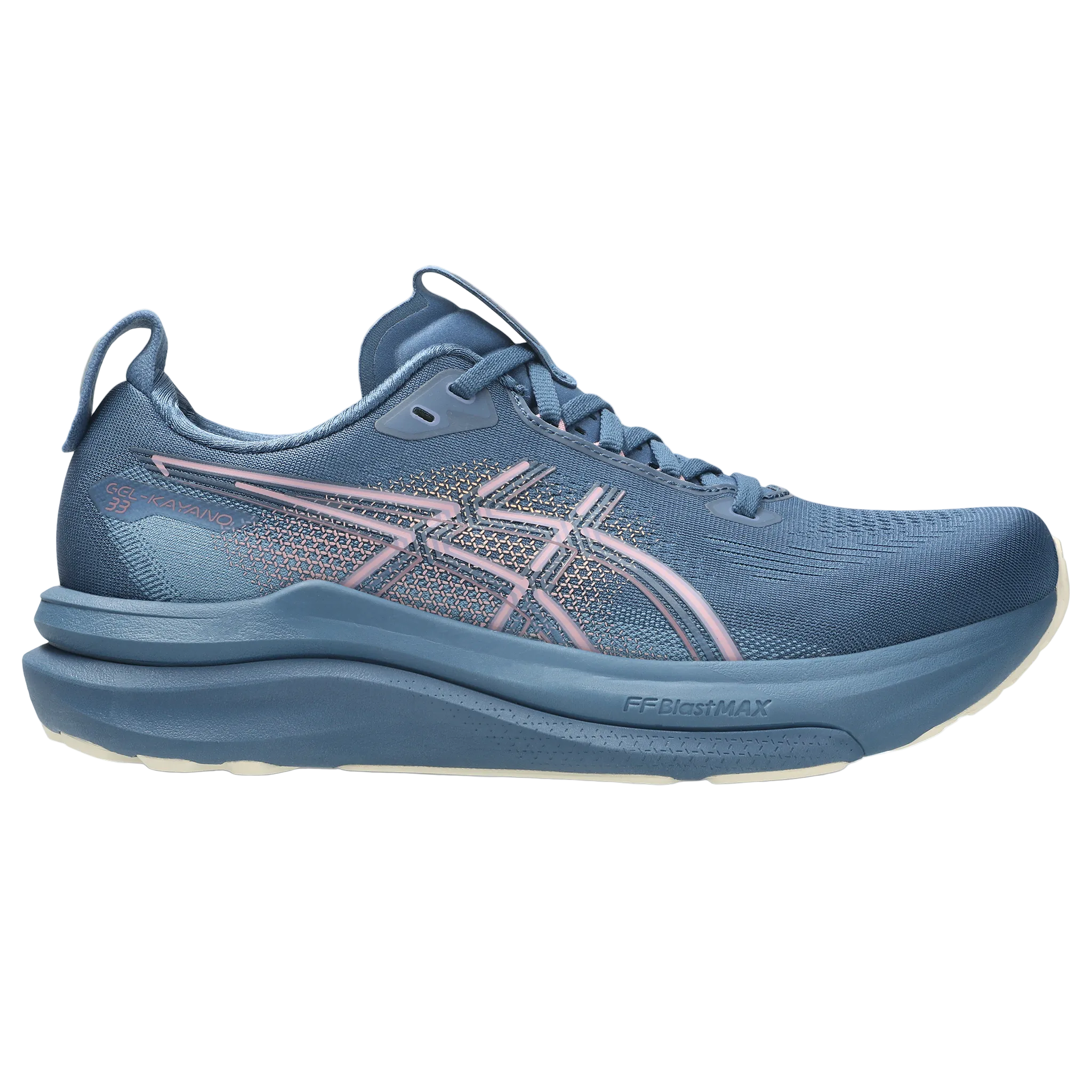 Asics Womens Gel Kayano 33 - Grand Shark/Taro Purple - Stability - AW26