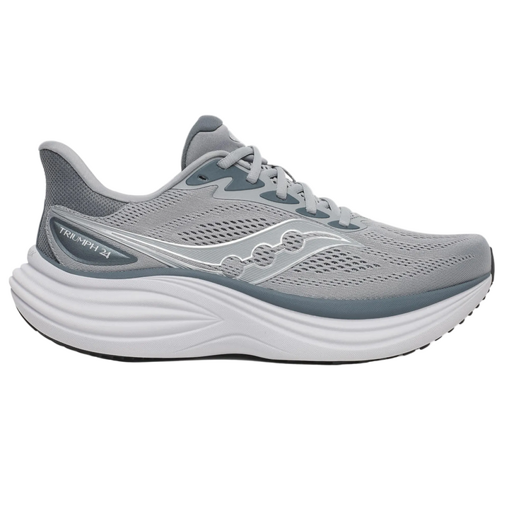 Saucony Mens Triumph 24 - Fossil/Gunmetal - AW26