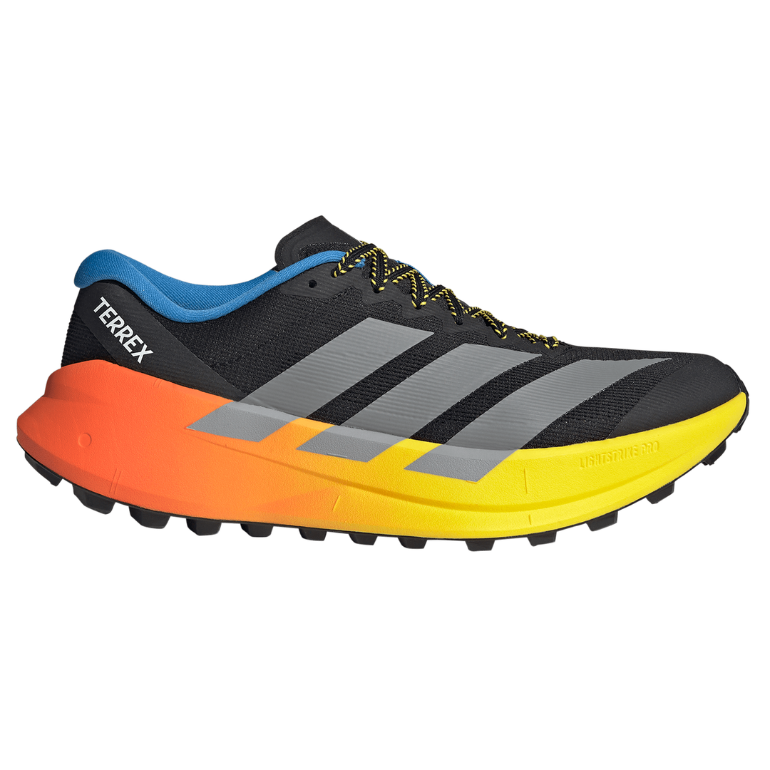 Adidas Mens Terrex Agravic SL - Core Black/Grey Three/Semi Impact Orange - Trail - AW26