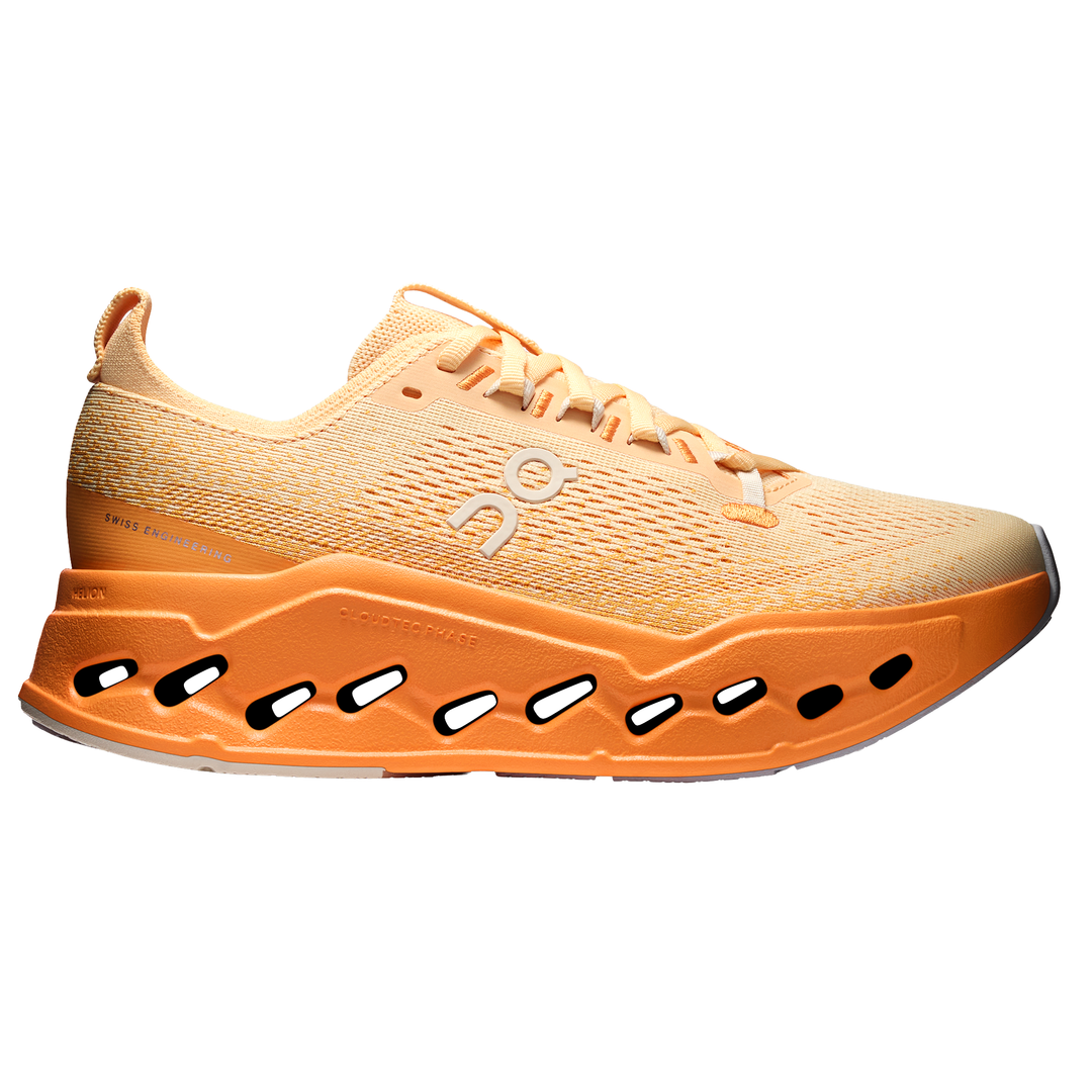 ON Womens Cloudsurfer Max - Squash/Saffron - AW26