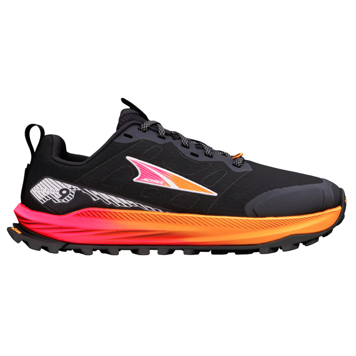 Altra Womens Lone Peak 9+ - Black/Knockout Pink/White - Trail - AW26