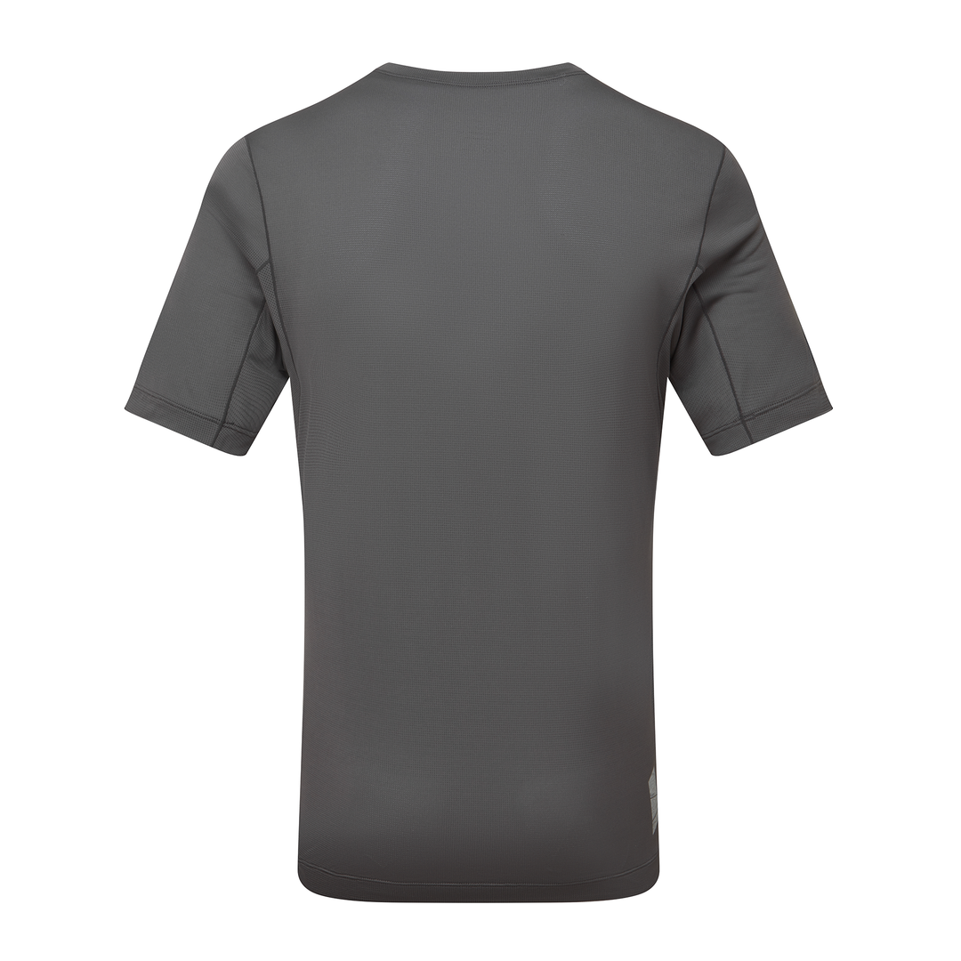 RonHill Mens Tech S/S Tee - Oxide/Ronhill Red - SS26