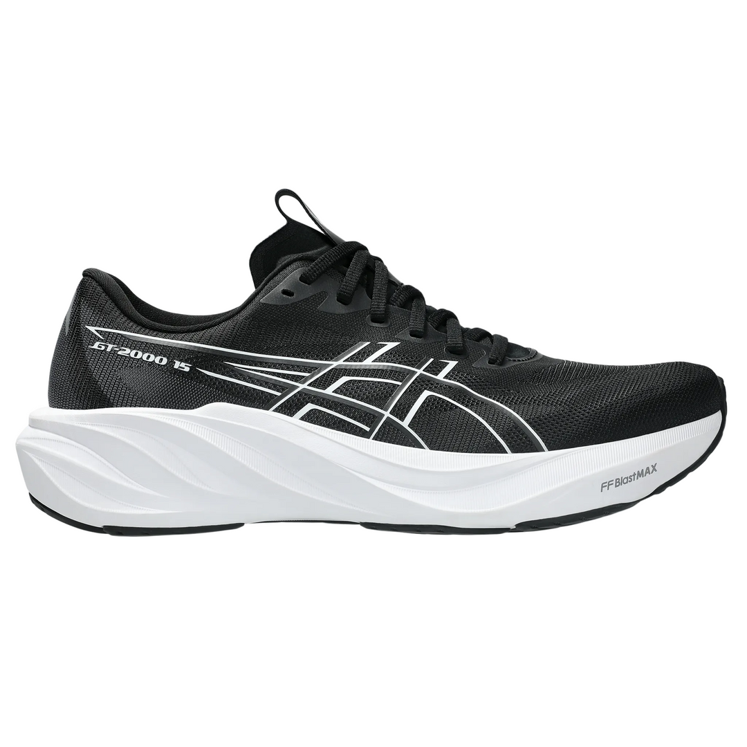 Asics Mens GT-2000 15 - Black/White - Stability - AW26