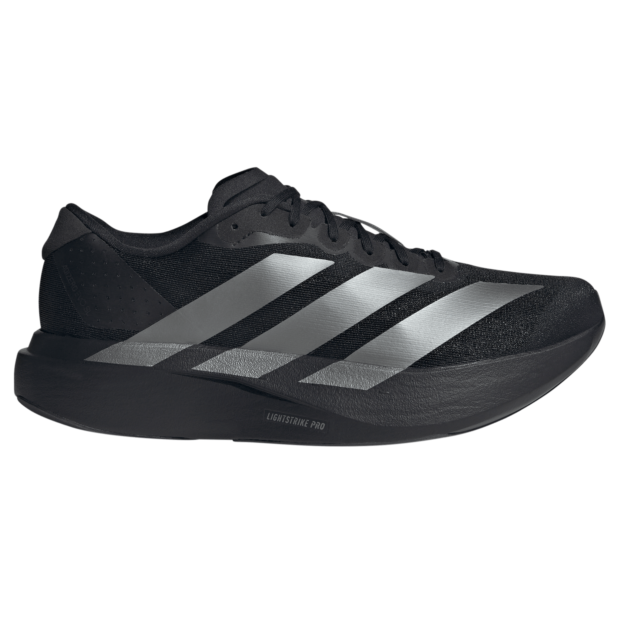 Adidas Mens Adizero Evo SL - Core Black/Iron Metallic/Grey Four - Neutral - AW25