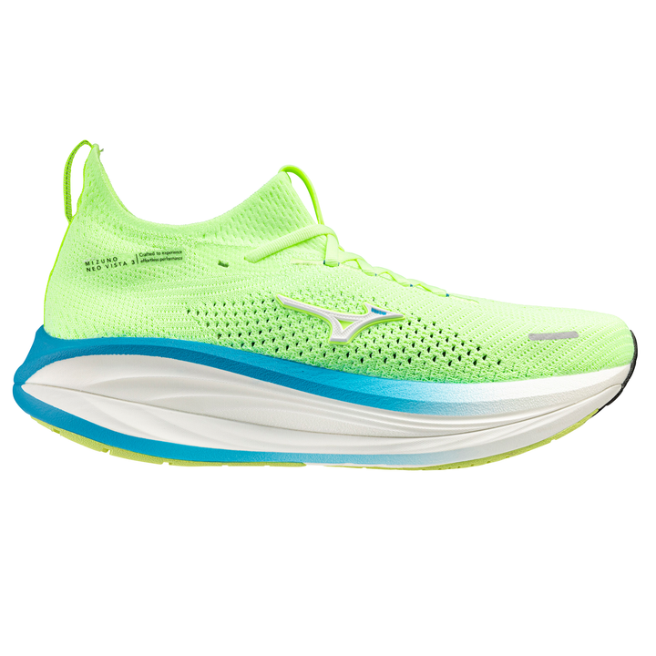 Mizuno Mens Neo Vista 3 - Lime Pulp/White/Blue Jewel - AW26