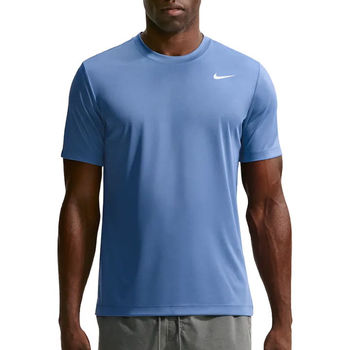 Nike Mens Dri-FIT Fitness T-Shirt - Indigo Storm/White - FA26