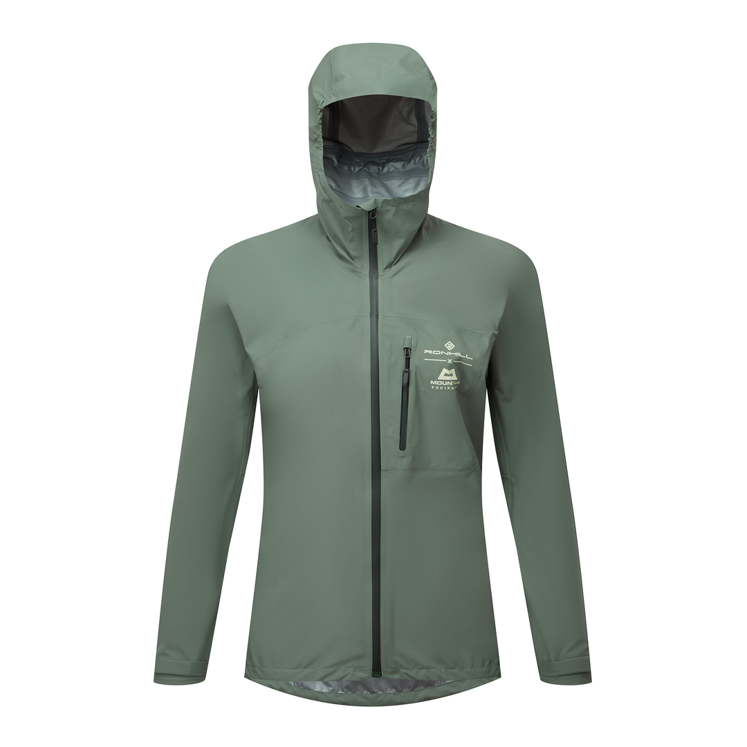RonHill Womens Tech Gore-Tex Mercurial Jacket 2 - Laurel/Seafoam - SS26