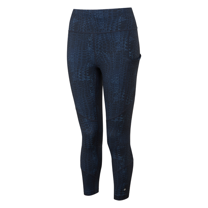 RonHill Damen Tech 7/8 Tight – Dark Navy/Serpent – SS26
