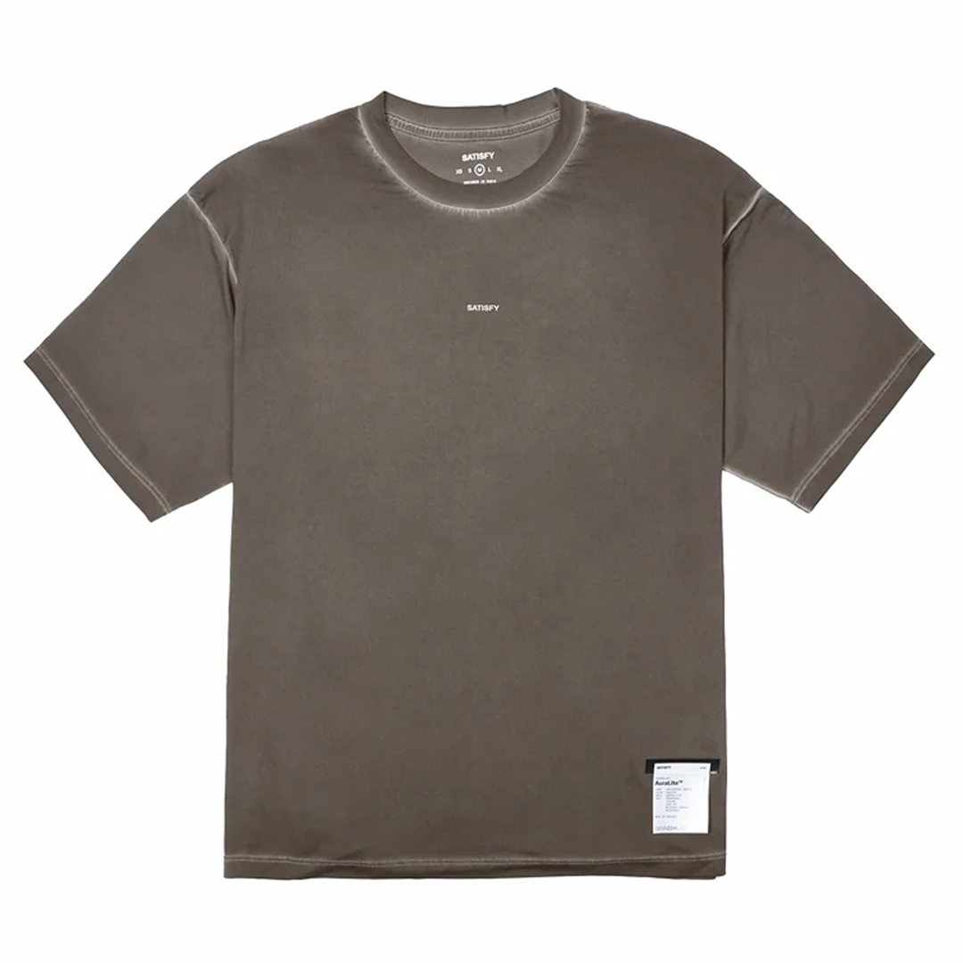 Satisfy Mens AuraLite Tee - Pigment Falcon - SS26