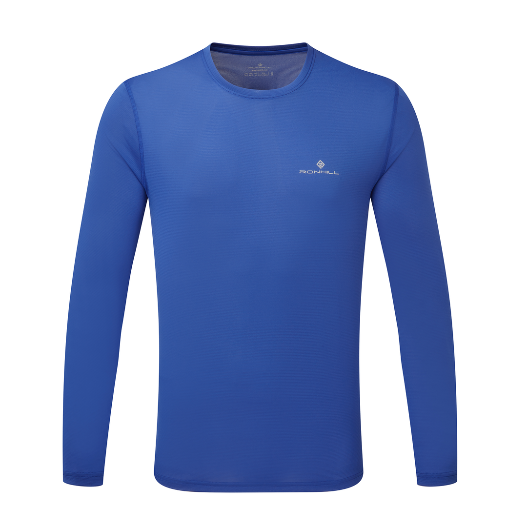 RonHill Mens Core L/S Tee - Dark Cobalt