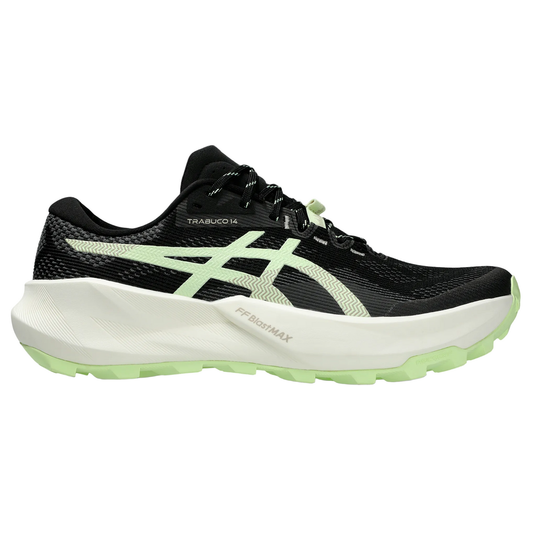 Asics Mens Trabuco 14 - Black/Illuminate Yellow - Trail - AW26