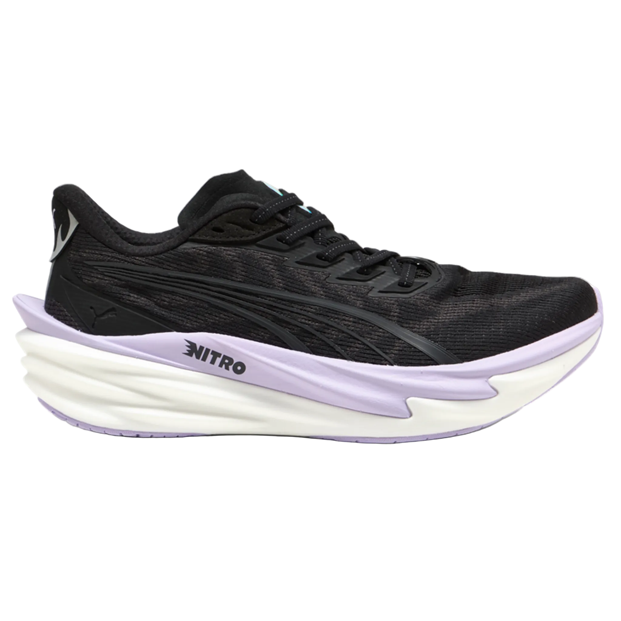 Puma Womens Deviate NITRO 4 - Puma Black/Light Lavender - Neutral - AW26
