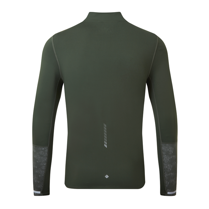 RonHill Mens Tech Reflect 1/2 Zip - Kelp/Reflect - AW26
