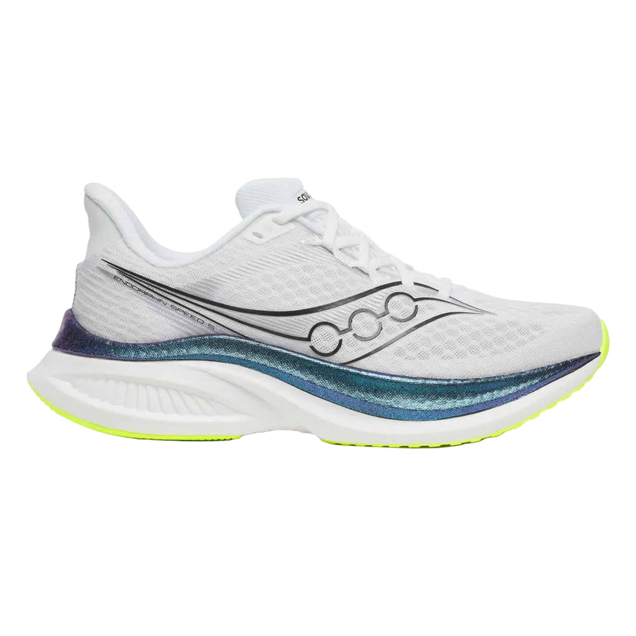 Saucony Hommes Endorphin Speed 5 - Blanc/Nightsky - Neutre - SS26