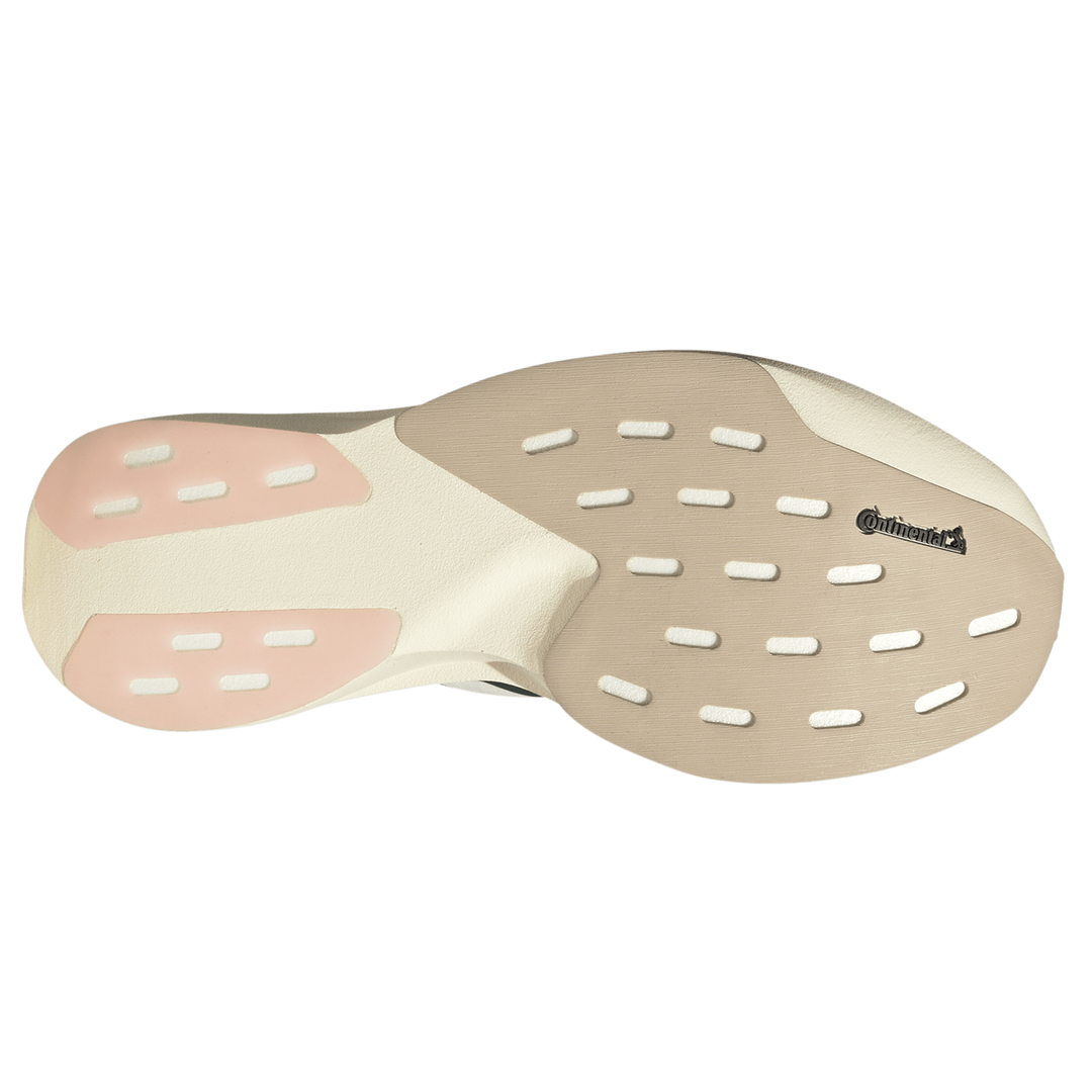 Adidas Womens Adizero Evo SL Woven - Wonder White/Collegiate Green/Clear Pink - Neutral - AW26