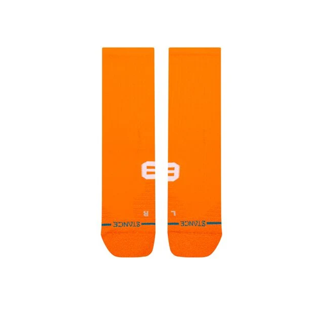 Stance Got Sol Mid Ribbed Crew - Orange