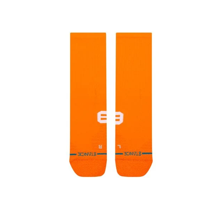Stance Got Sol Mid Ribbed Crew - Orange