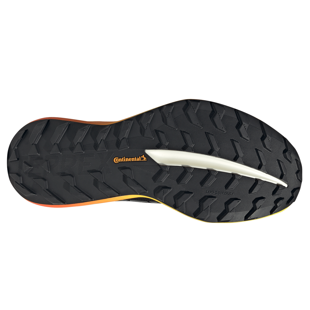 Adidas Mens Terrex Agravic SL - Core Black/Grey Three/Semi Impact Orange - Trail - AW26