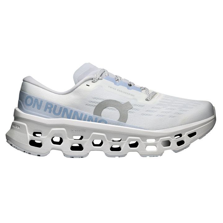 ON Womens Cloudmonster 3 - White/Frost - SS26