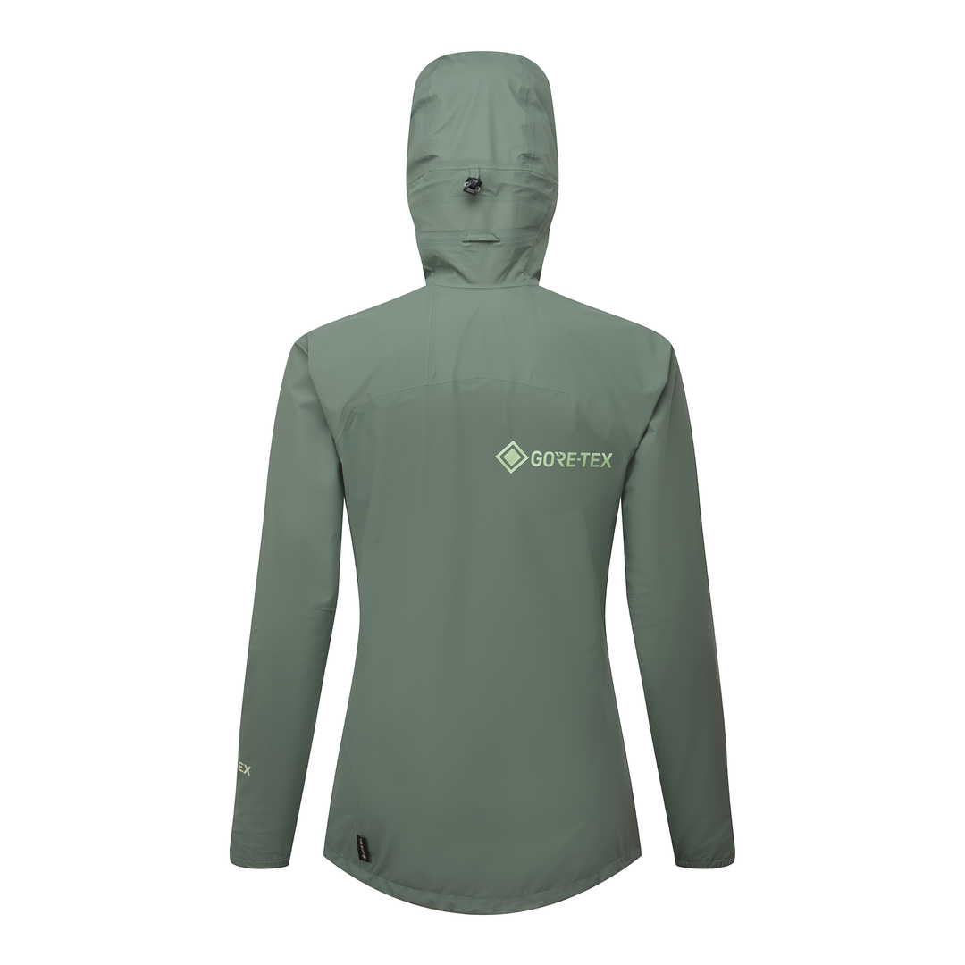 RonHill Womens Tech Gore-Tex Mercurial Jacket 2 - Laurel/Seafoam - SS26