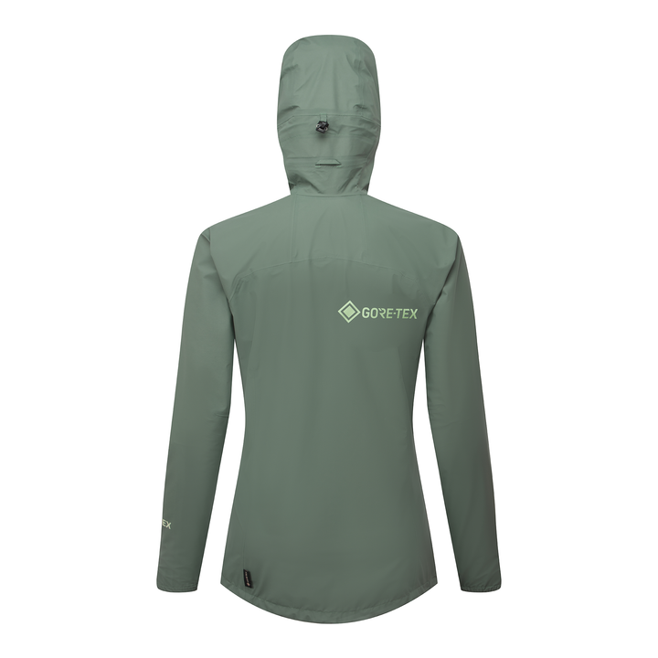 RonHill Womens Tech Gore-Tex Mercurial Jacket 2 - Laurel/Seafoam - SS26