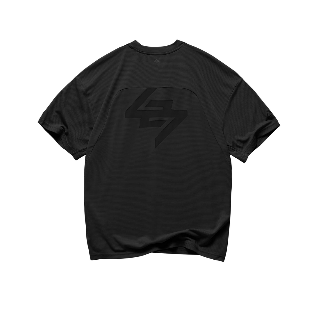 247 Represent Mens Power Dry Tee - Jet Black - AW26