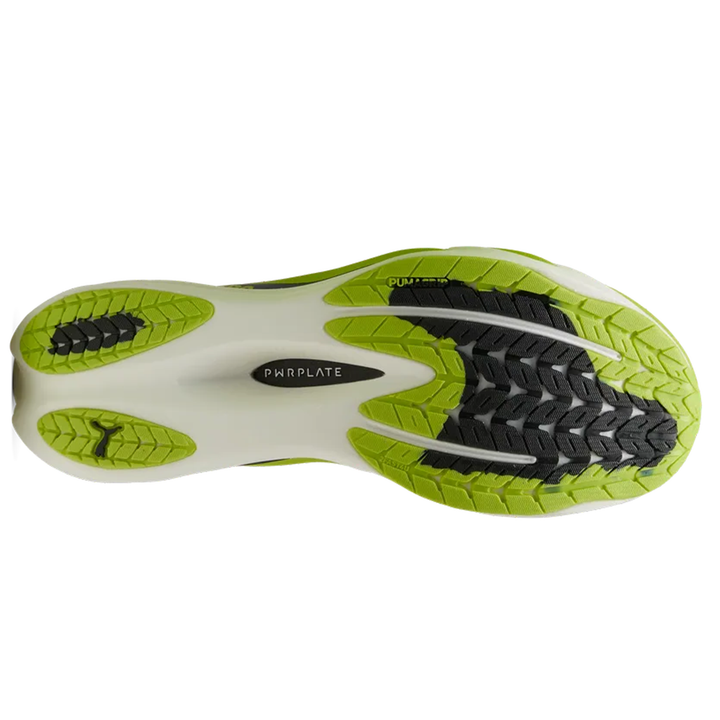 Puma Mens Deviate NITRO 4 - Sunny Lime/Puma Black - Neutral - AW26