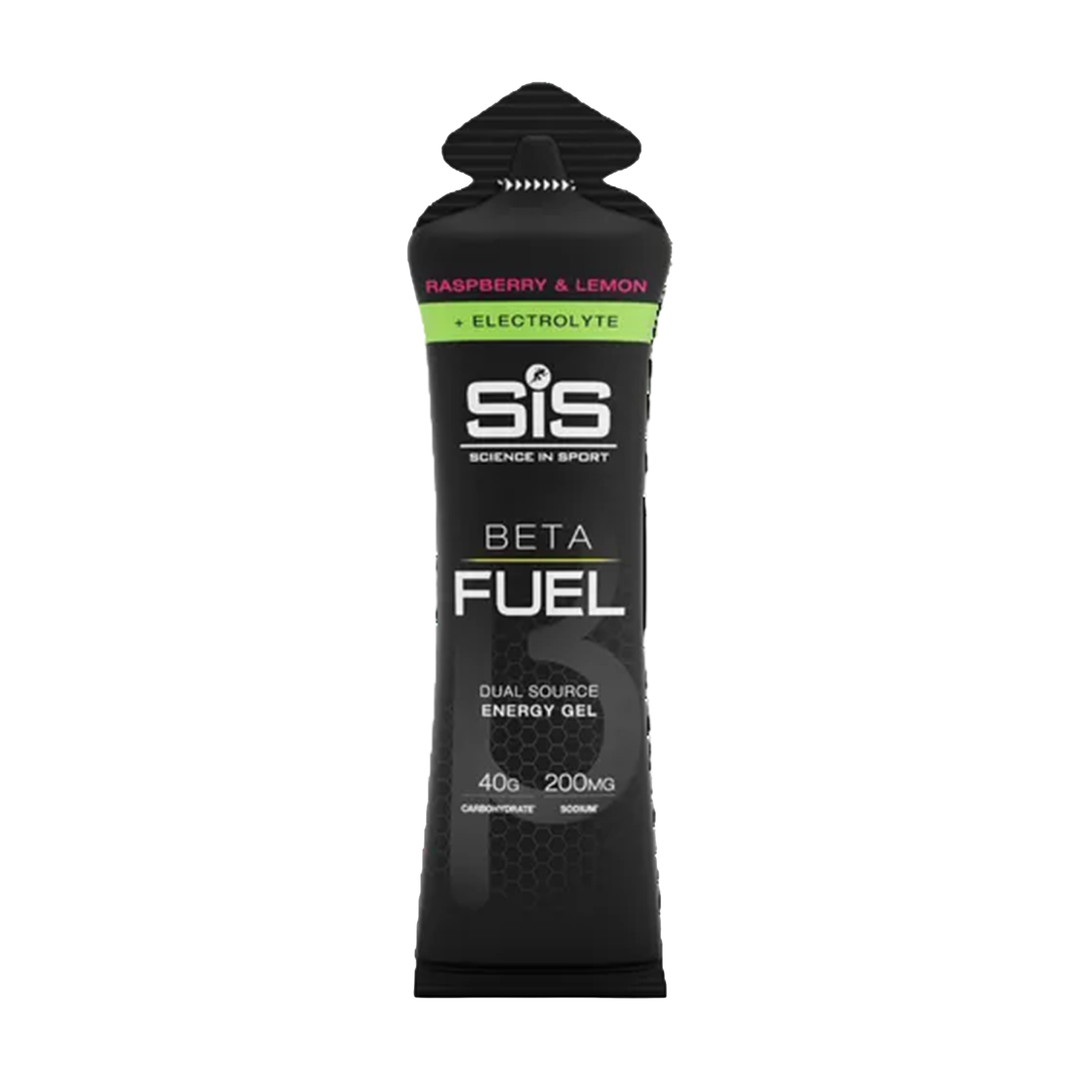 SIS Beta Fuel + Electrolyte Energy Gel - Raspberry & Lemon