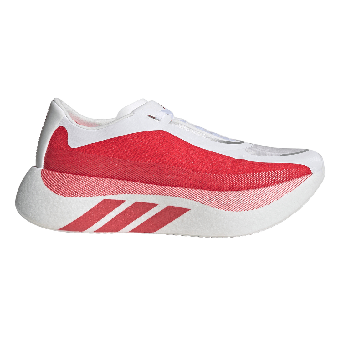 Adidas Mens Hyperboost Edge - Footwear White/Pure Ruby/Silver Metallic - Neutral - AW26