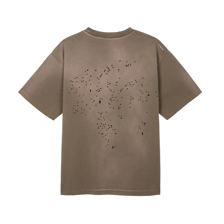 Satisfy Mens MothTech Tee - Sun Bleached Rain Drum - AW26