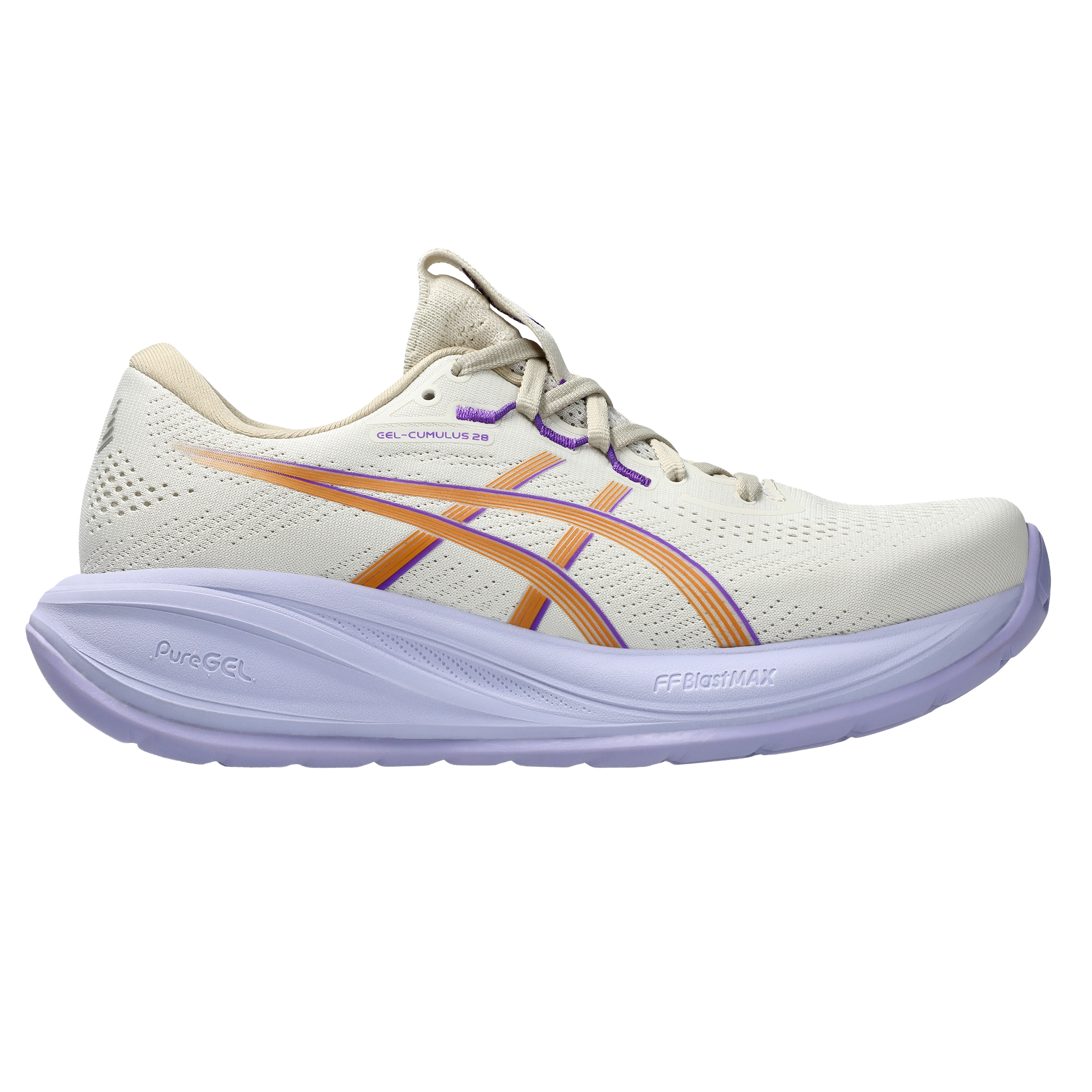 Asics Womens Gel Cumulus 28 - Oatmeal/Fresh Air - Neutral - AW26