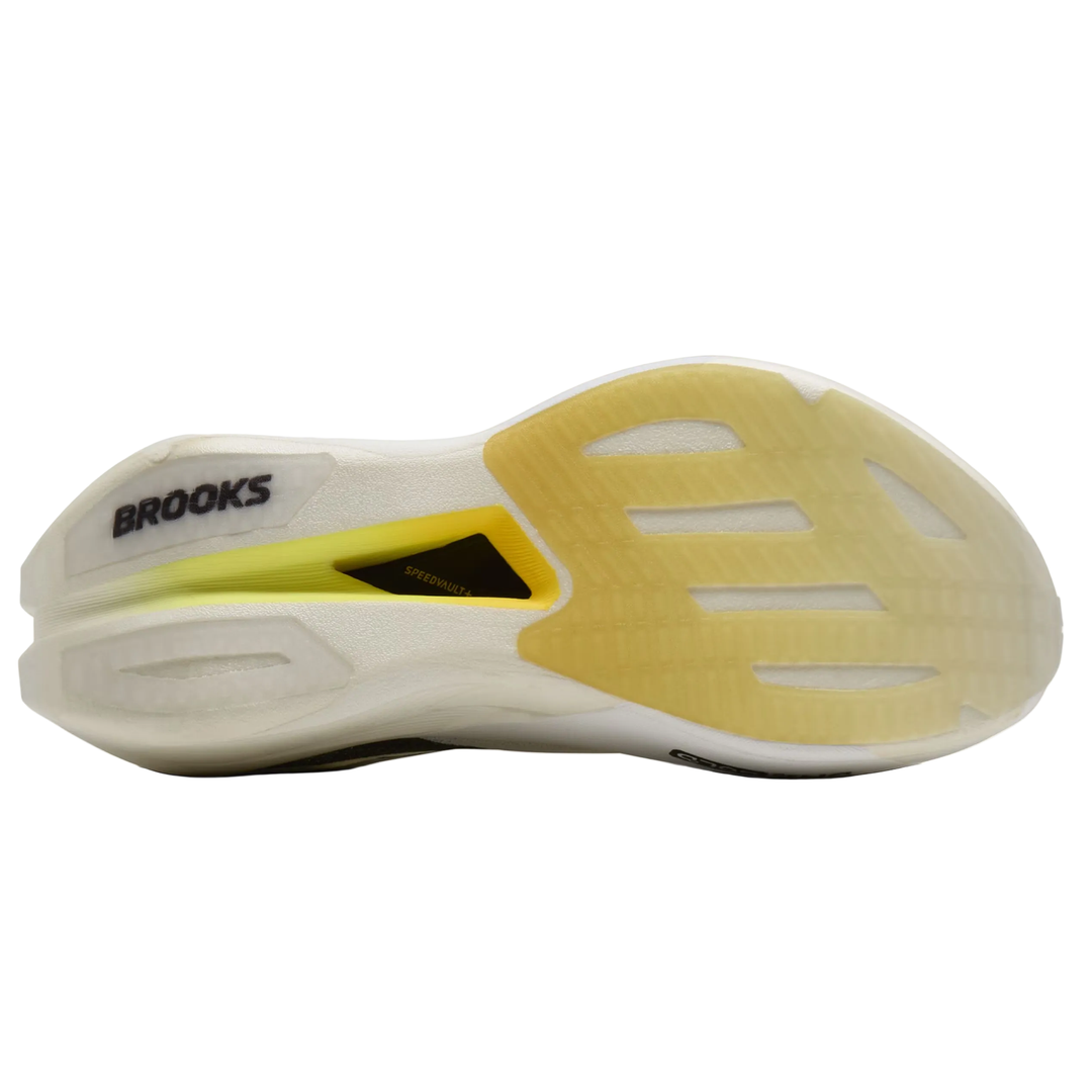 Brooks Hyperion Elite 6 - Vaporous Grey/Yellow/Black - Neutral - AW26