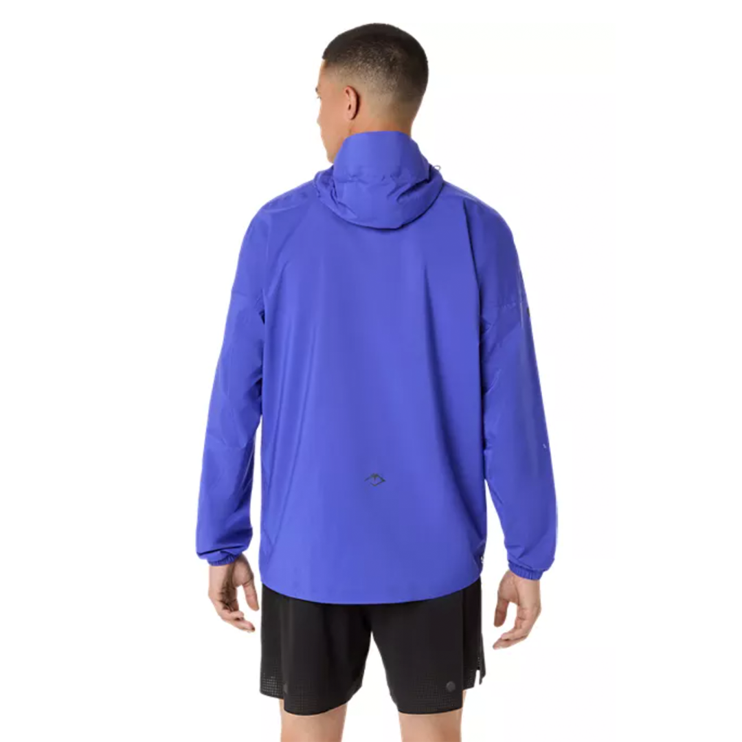Asics Mens Fujitrail Elite Waterproof Jacket - Cobalt Burst