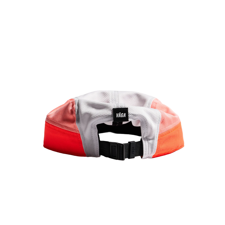 Vaga Club Cap - White/Coral/Neon Peach - SU26