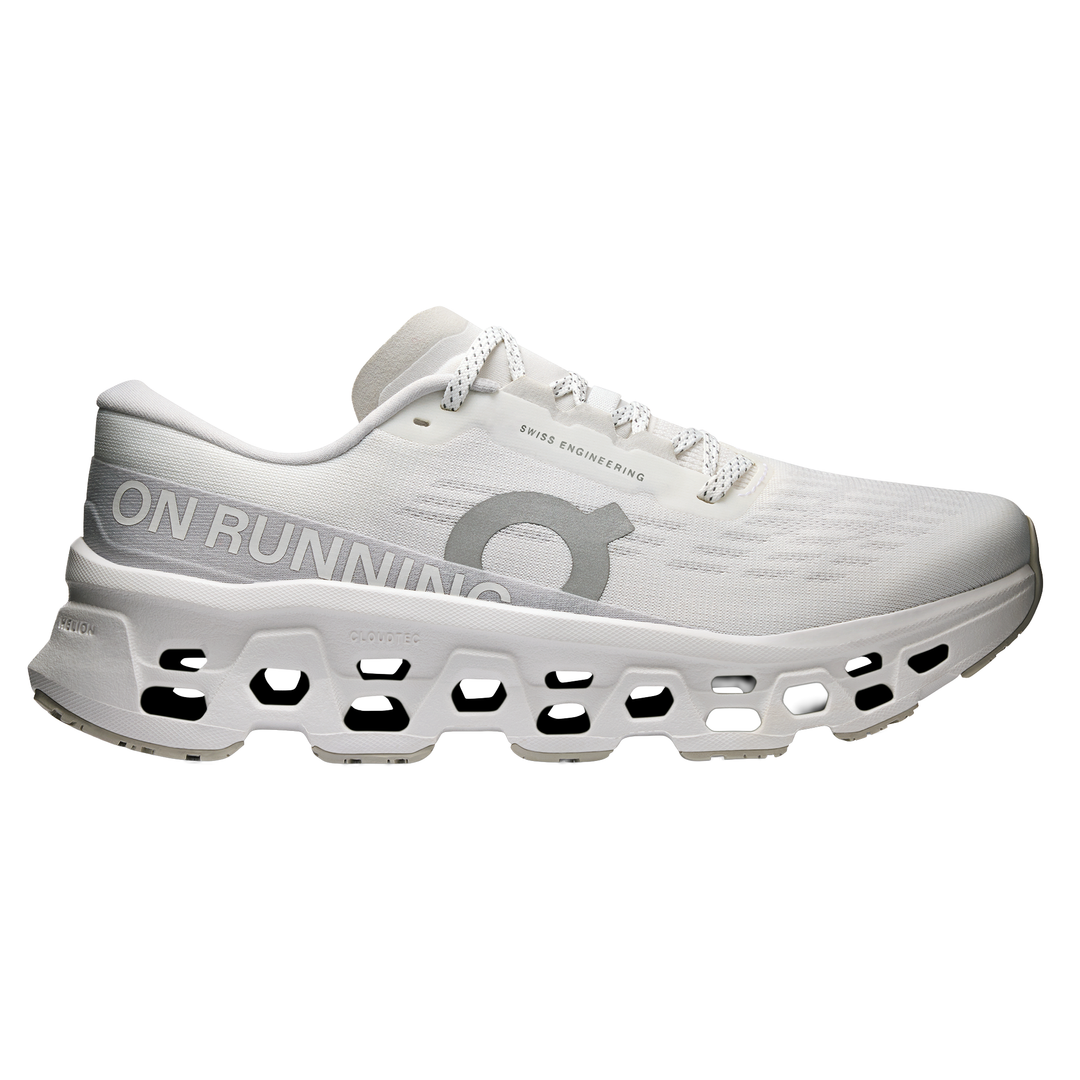 ON Womens Cloudmonster 3 - White/Wolf - SS26