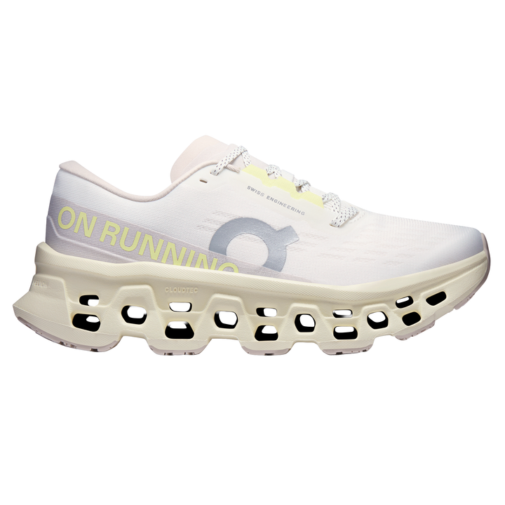 ON Damen Cloudmonster 3 – Elfenbein/Seedling – SS26