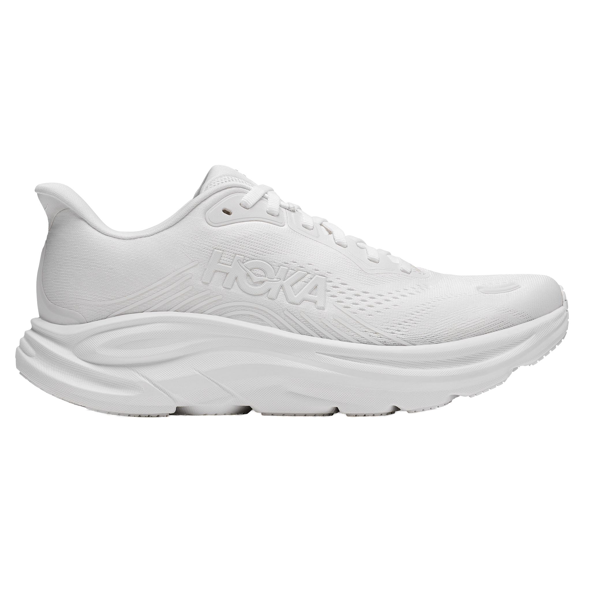 Hoka Womens Clifton 11 - White/White - Neutral - AW26