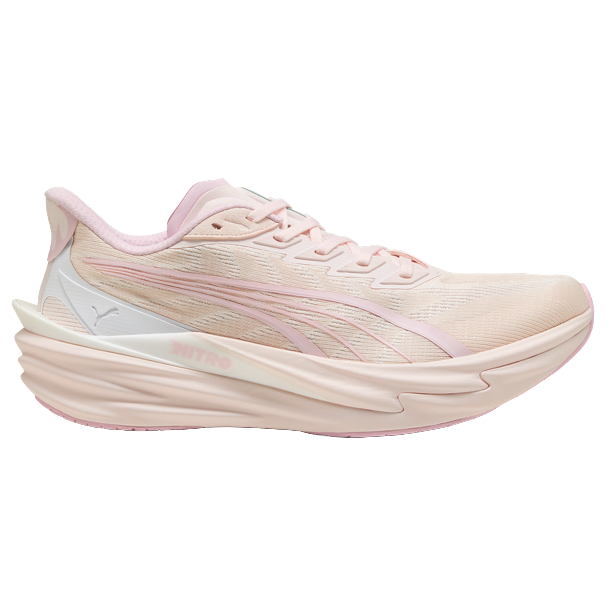 Puma Mens Deviate NITRO 4 - Jasmine Flower/Pearl Pink - Neutral - SS26