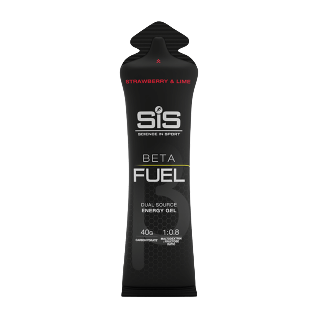 SIS Beta Fuel Energy Gel – Erdbeere und Limette (6er-Box)