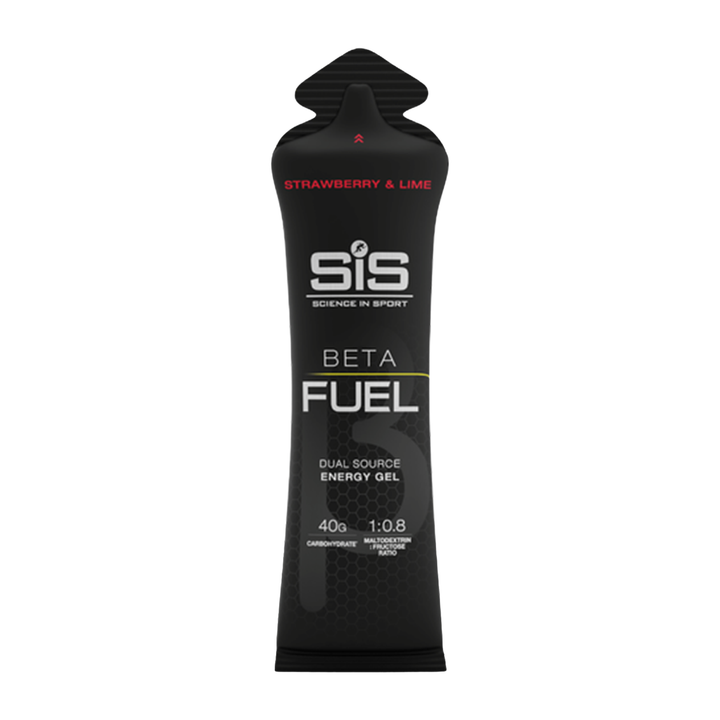 SIS Beta Fuel Energy Gel – Erdbeere und Limette (6er-Box)