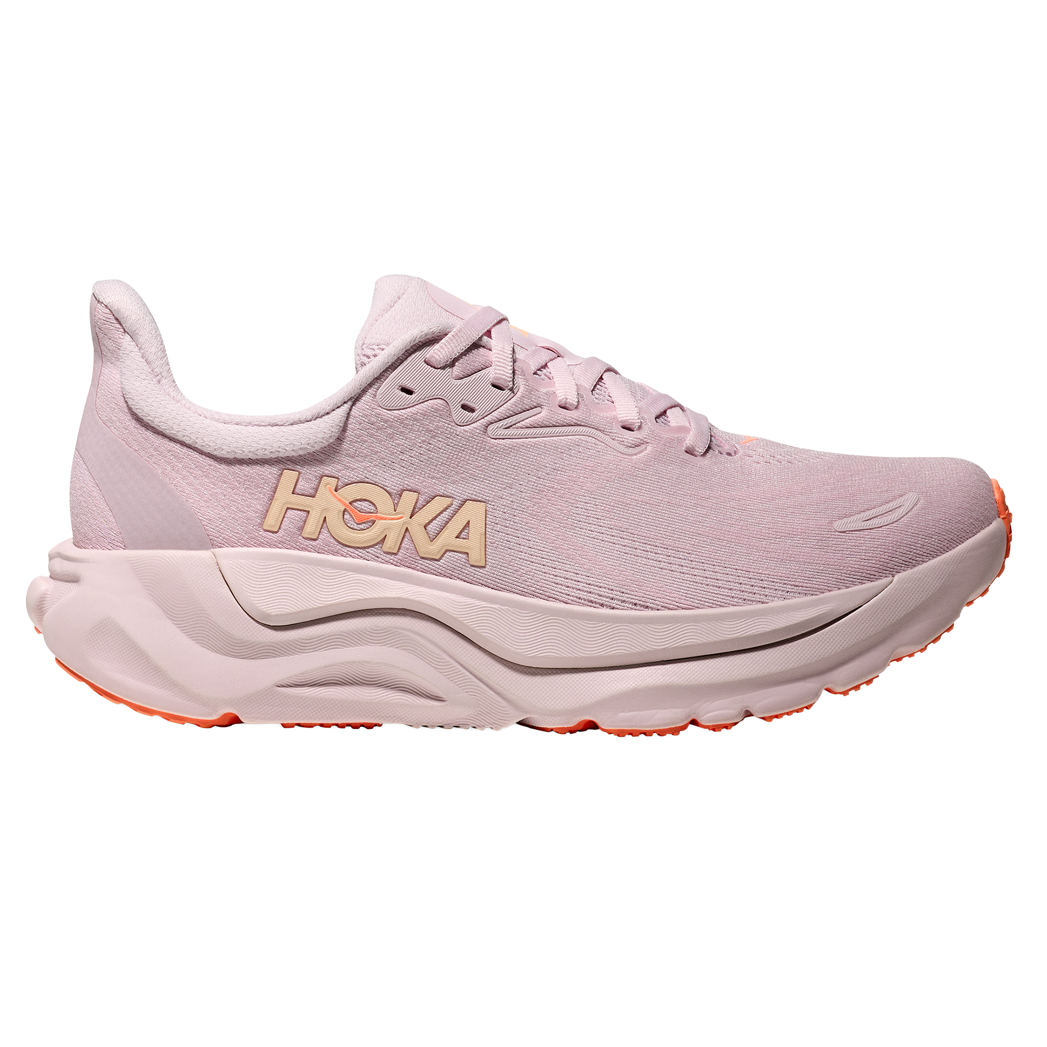 Hoka Damen Arahi 8 – Lilac Cream/Neon Cantaloupe – Stabilität – SS26